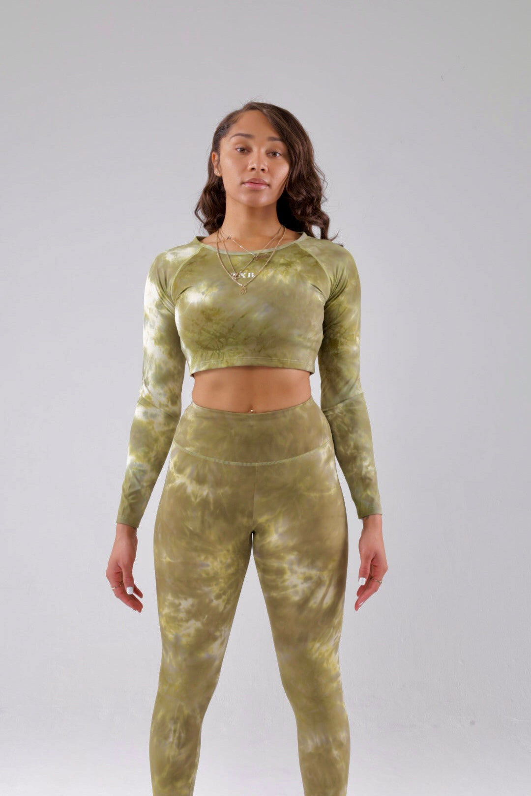 TXB Olive Long Sleeve Set