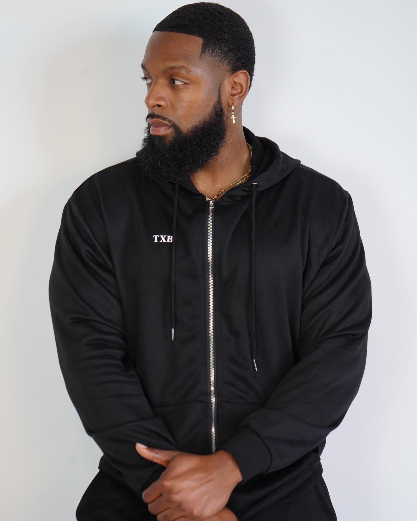 TXB Men Zip Hoodie